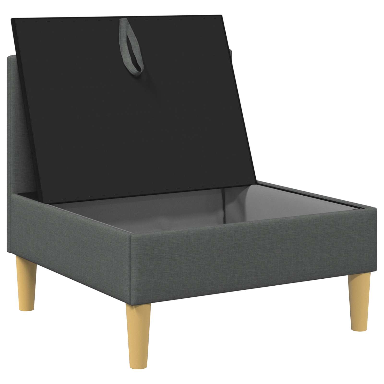 vidaXL Sofa z miejscem do przechowywania tkanina