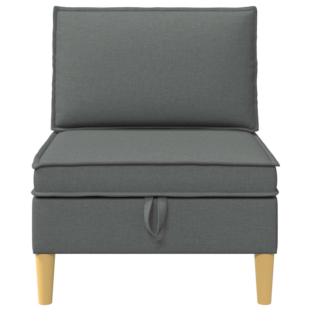 vidaXL Sofa z miejscem do przechowywania tkanina