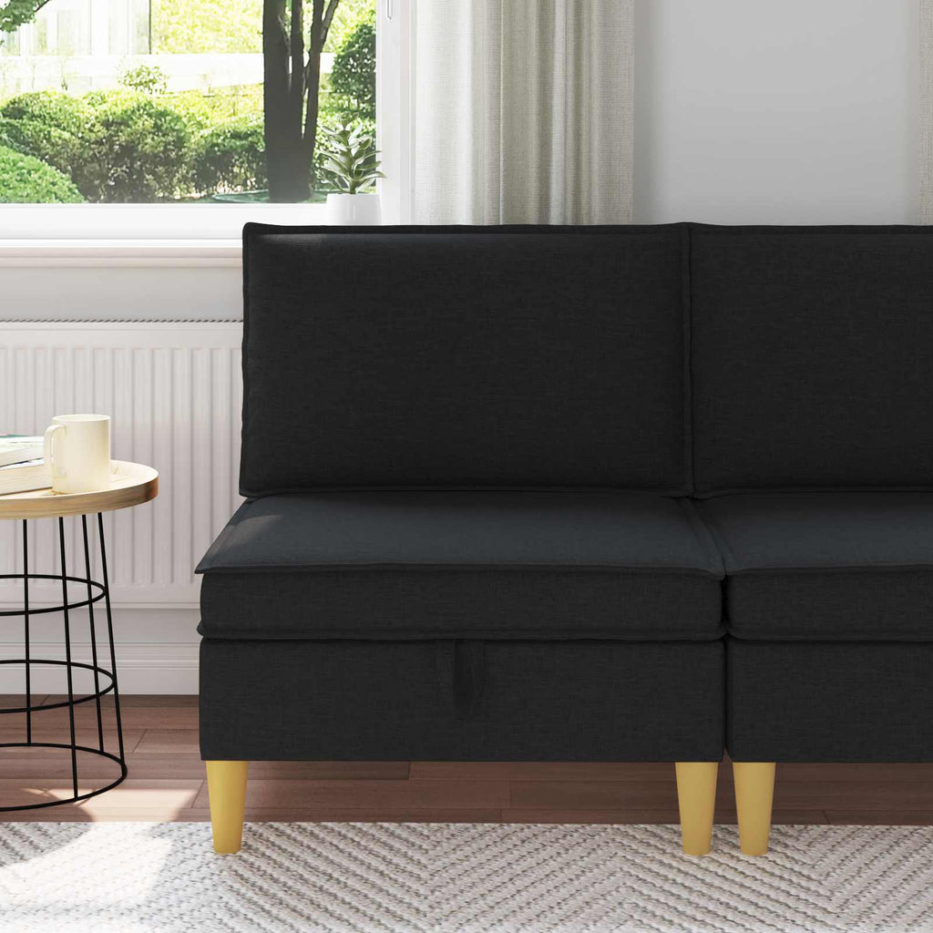 vidaXL Sofa z miejscem do przechowywania tkanina