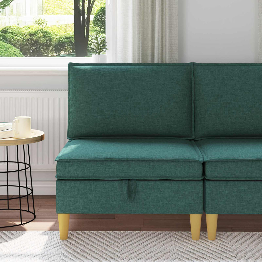 vidaXL Sofa z miejscem do przechowywania tkanina