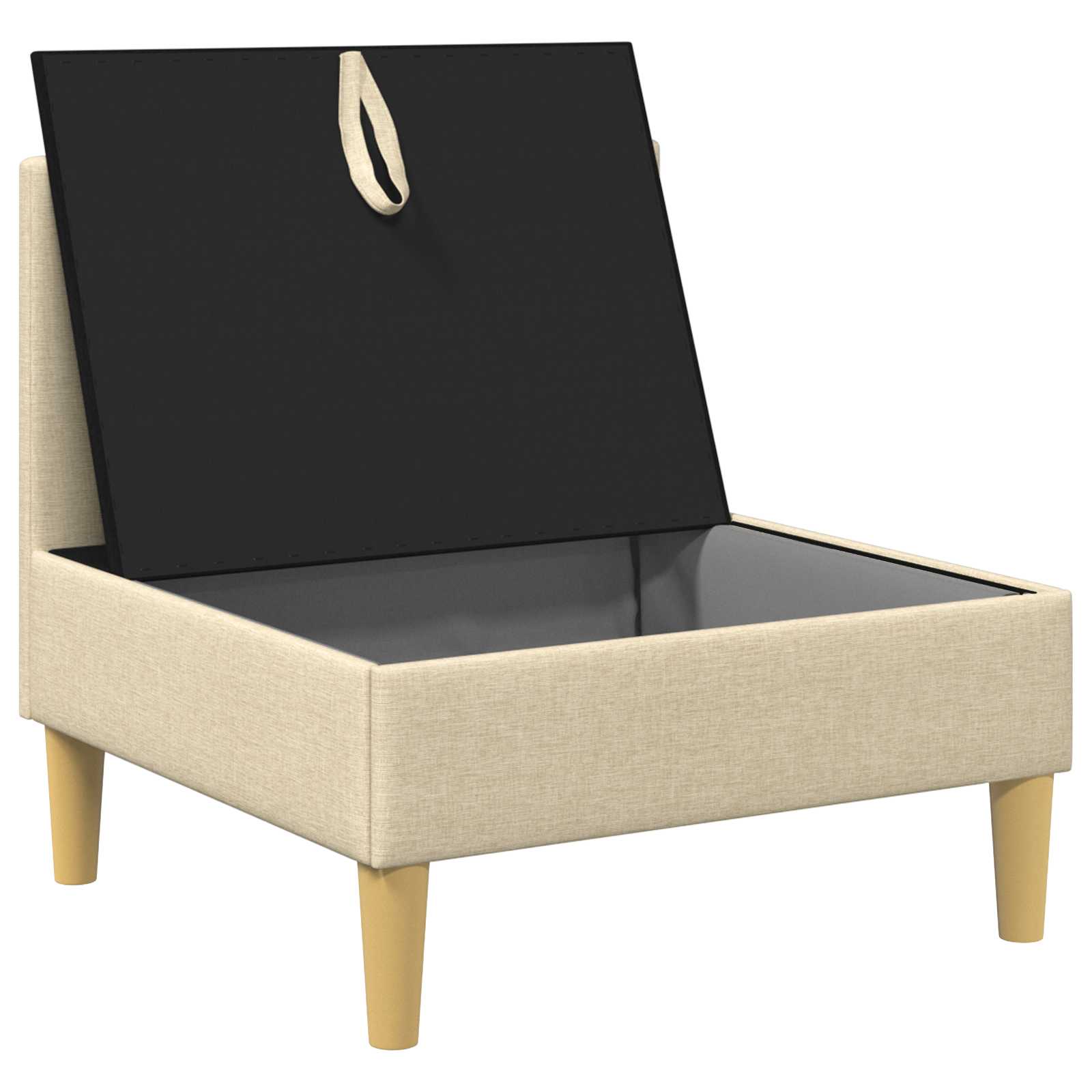 vidaXL Sofa z miejscem do przechowywania tkanina