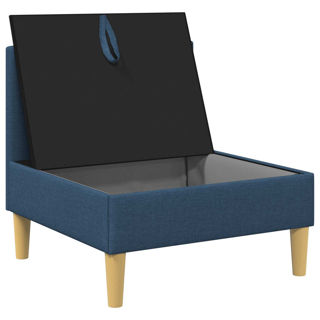 vidaXL Sofa z miejscem do przechowywania tkanina