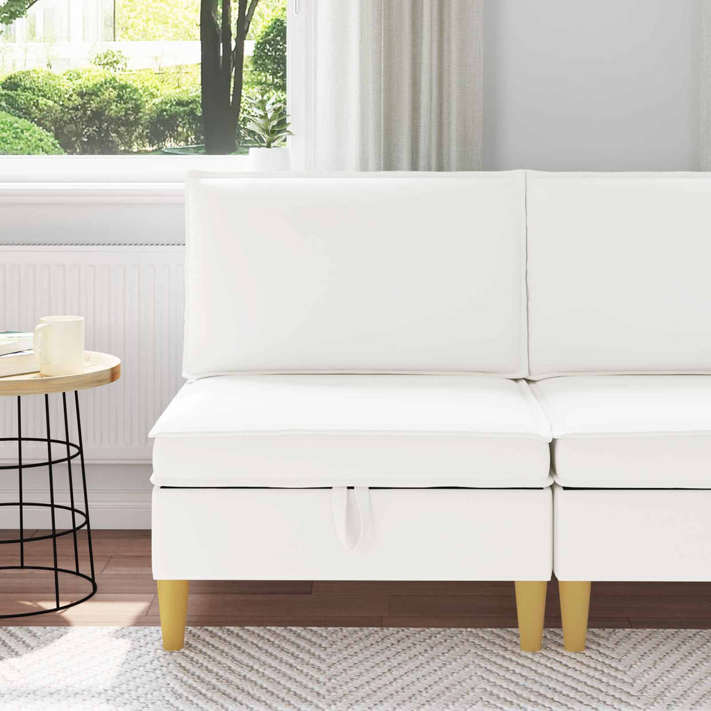 vidaXL Sofa z miejscem do przechowywania tkanina