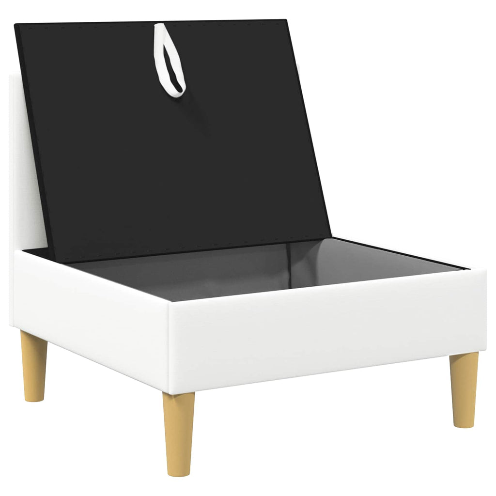 vidaXL Sofa z miejscem do przechowywania tkanina