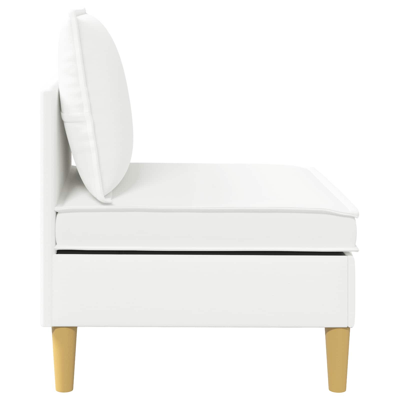 vidaXL Sofa z miejscem do przechowywania tkanina