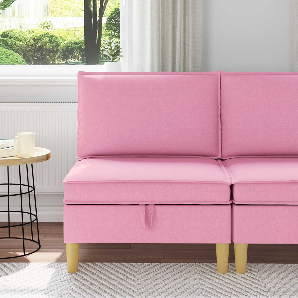 vidaXL Sofa z miejscem do przechowywania tkanina