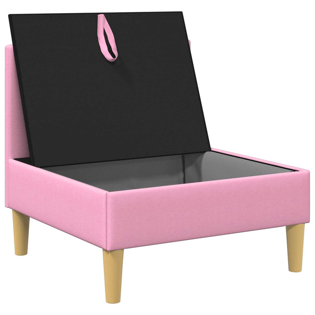vidaXL Sofa z miejscem do przechowywania tkanina
