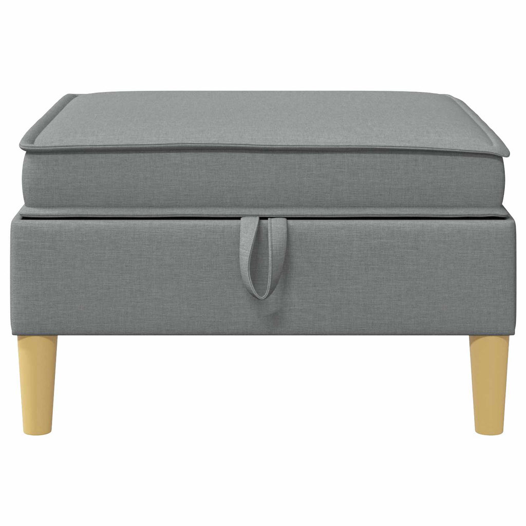 vidaXL Sofa z miejscem do przechowywania tkanina