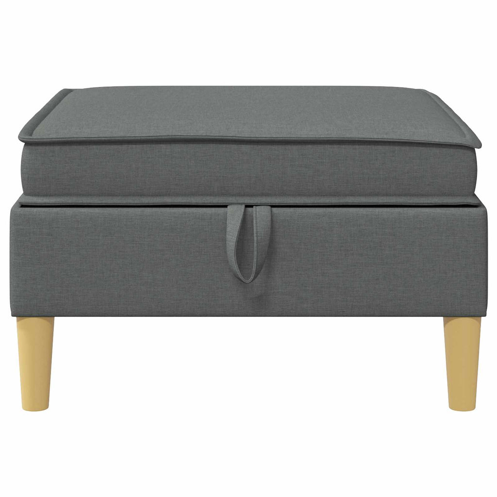 vidaXL Sofa z miejscem do przechowywania tkanina