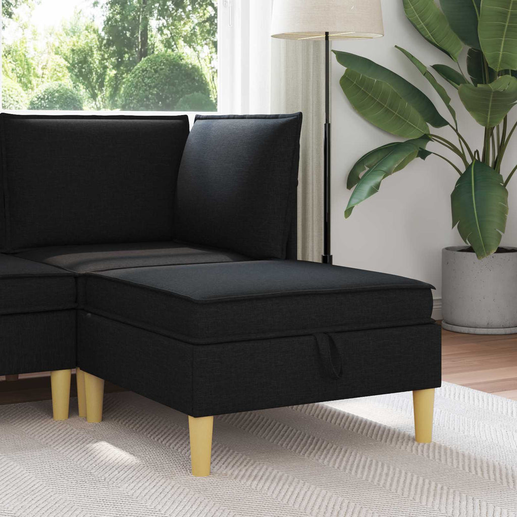 vidaXL Sofa z miejscem do przechowywania tkanina