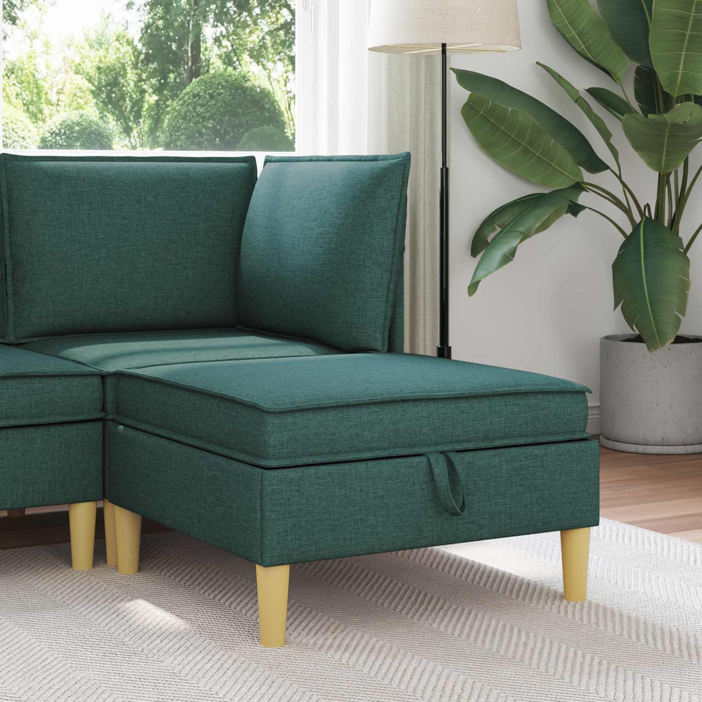 vidaXL Sofa z miejscem do przechowywania tkanina