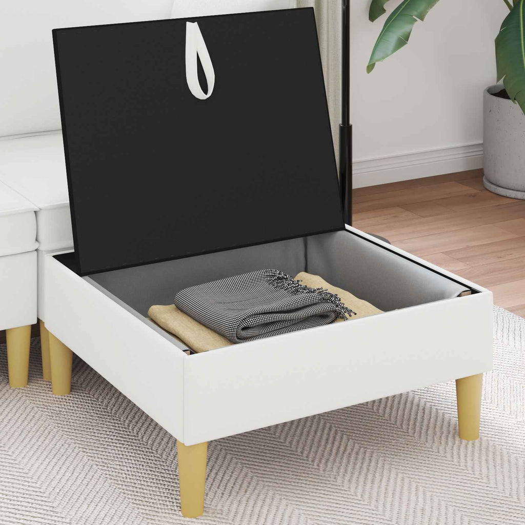 vidaXL Sofa z miejscem do przechowywania tkanina