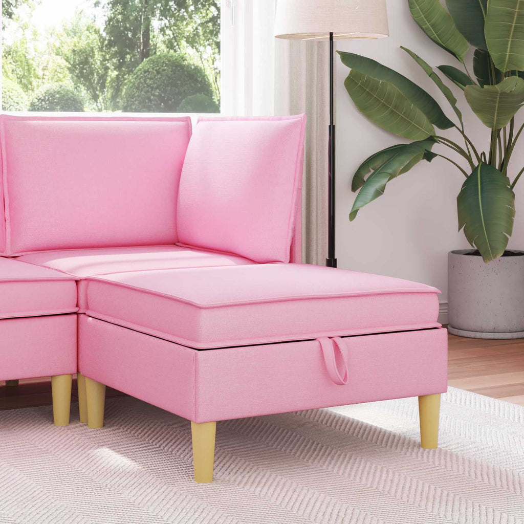 vidaXL Sofa z miejscem do przechowywania tkanina