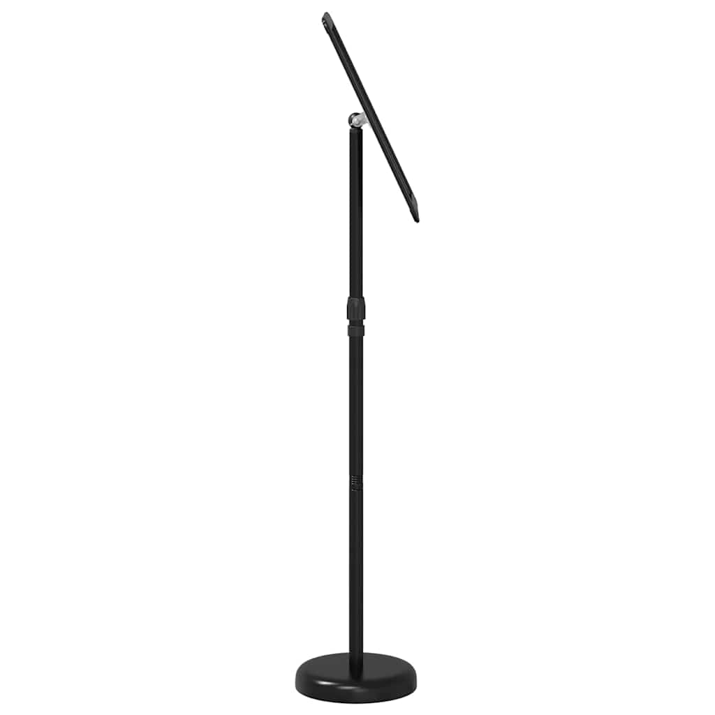 vidaXL Stoiska na targi Czarny 30 x 25 x 128 cm Aluminium
