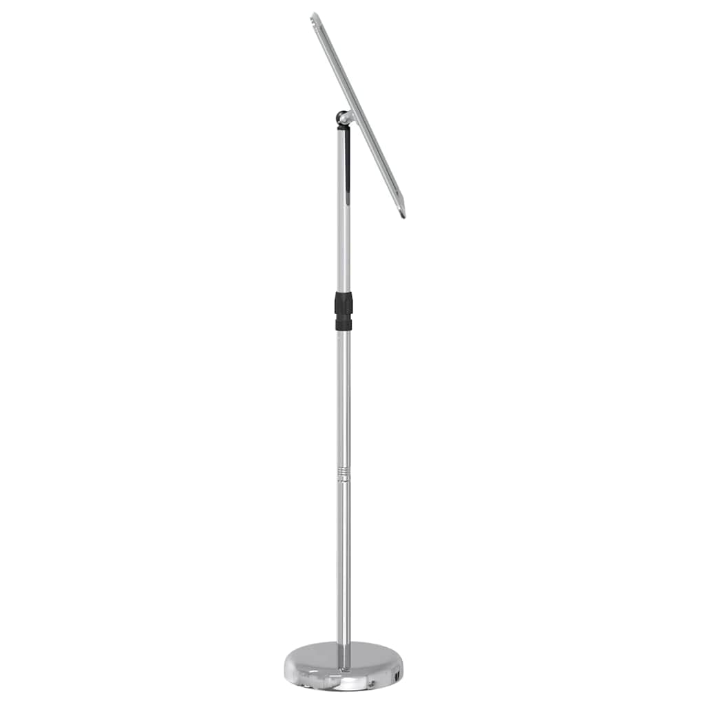 vidaXL Stoiska na targi Srebrny 30 x 25 x 128 cm Aluminium