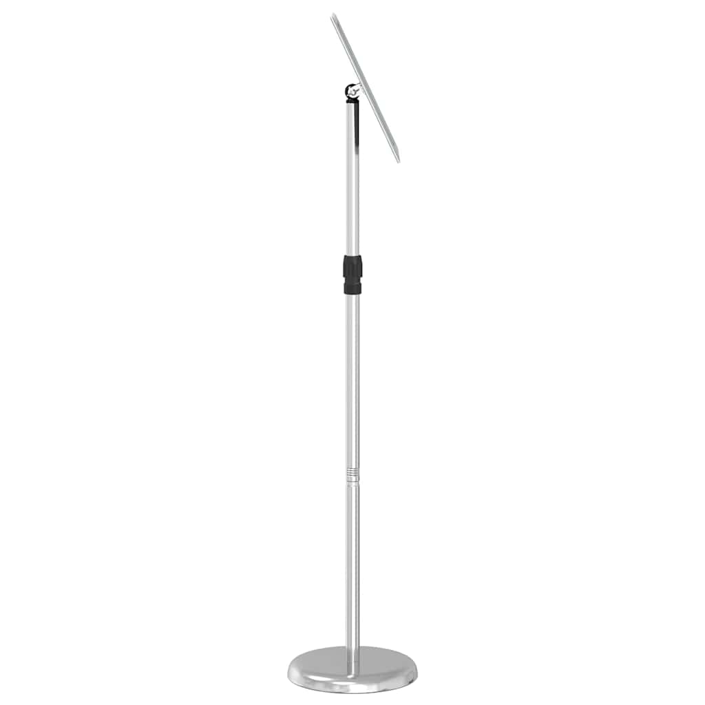 vidaXL Stoiska na targi Srebrny 25 x 25 x 125 cm Aluminium