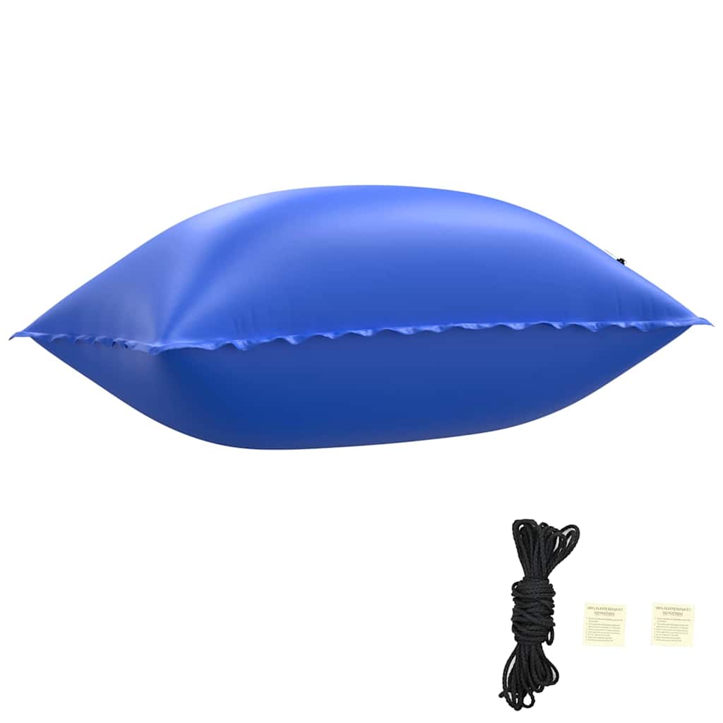 vidaXL Poduszka basenowa na zimę Niebieski 460 x 230 x 160 cm PVC
