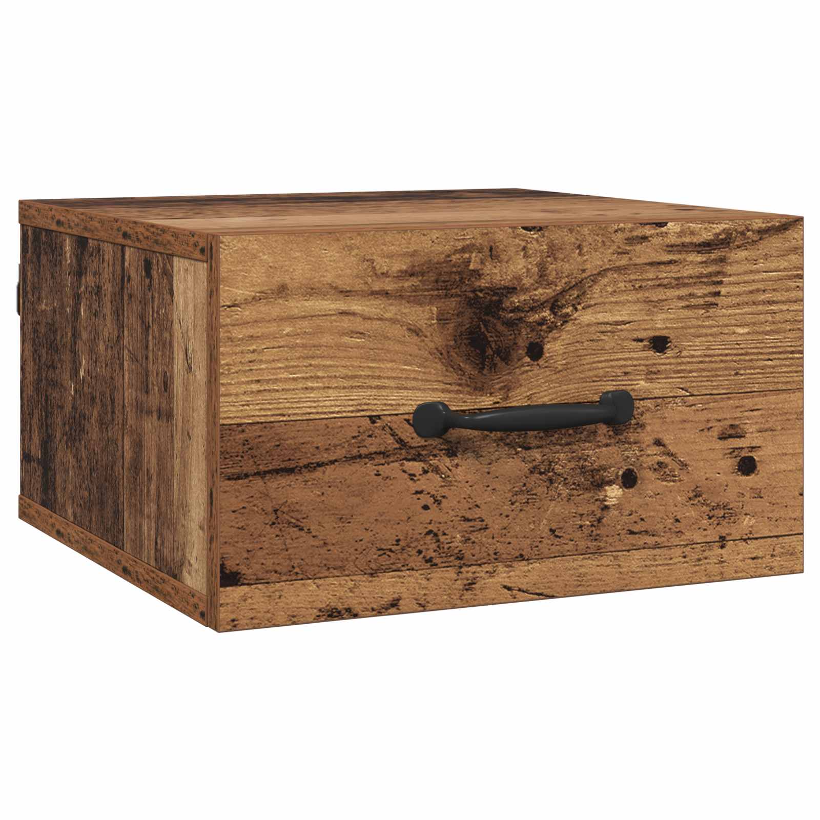 vidaXL Szafka Nocna Stare drewno 35 x 35 x 20 cm Drewno inżynieryjne