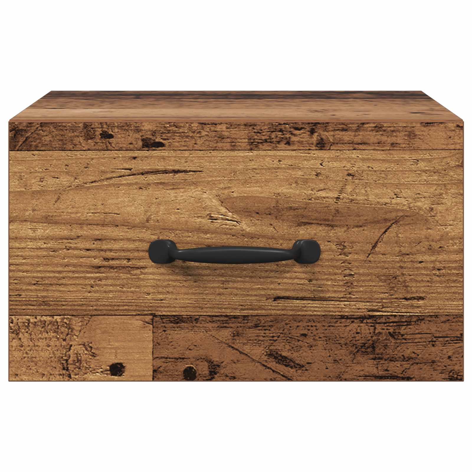 vidaXL Szafka Nocna z szufladą Stare drewno 35 x 35 x 20 cm