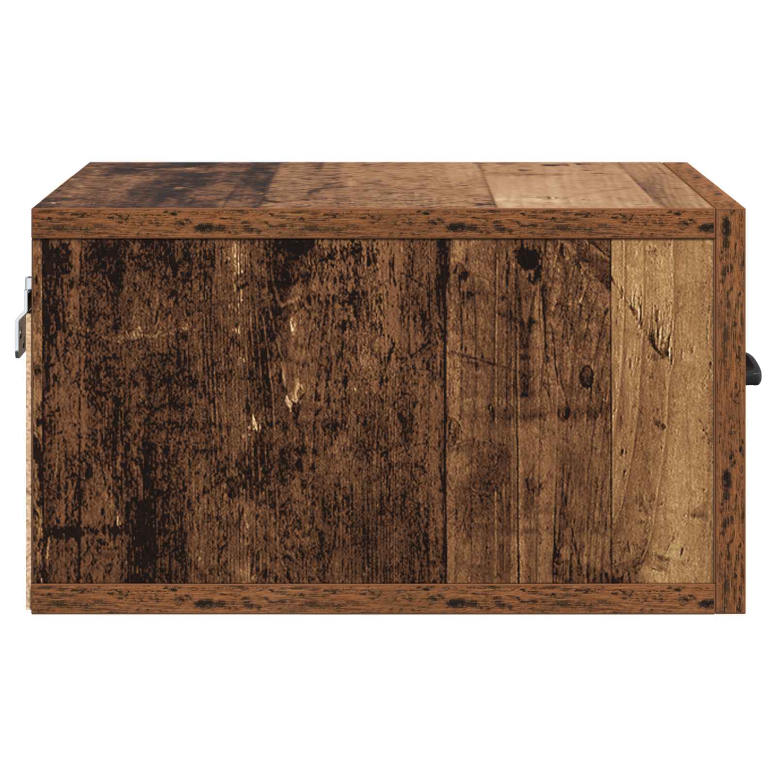 vidaXL Szafka Nocna z szufladą Stare drewno 35 x 35 x 20 cm