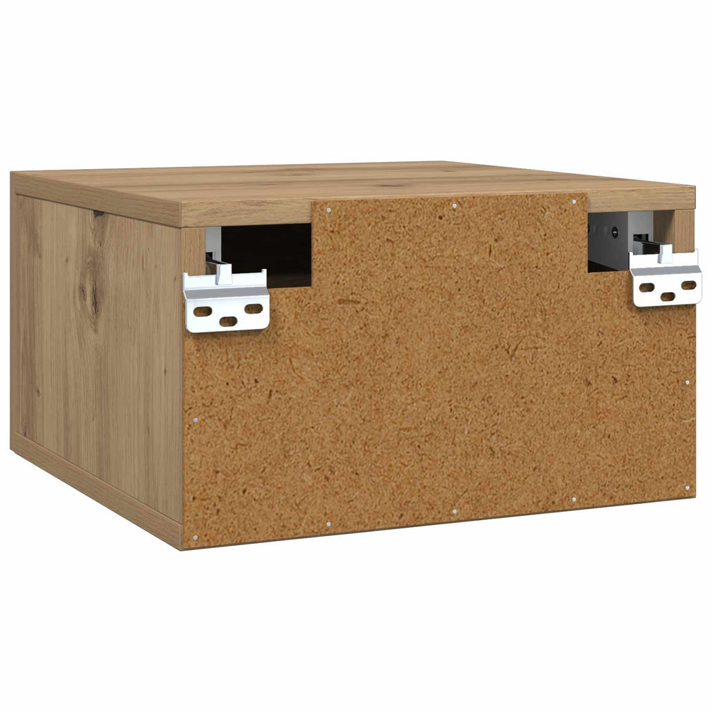 vidaXL Szafka Nocna z szufladą Dąb rzemieślniczy 35 x 35 x 20 cm