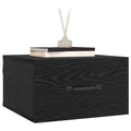 vidaXL Szafka Nocna Czarny Dąb 35 x 35 x 20 cm Materiał drewnopochodny