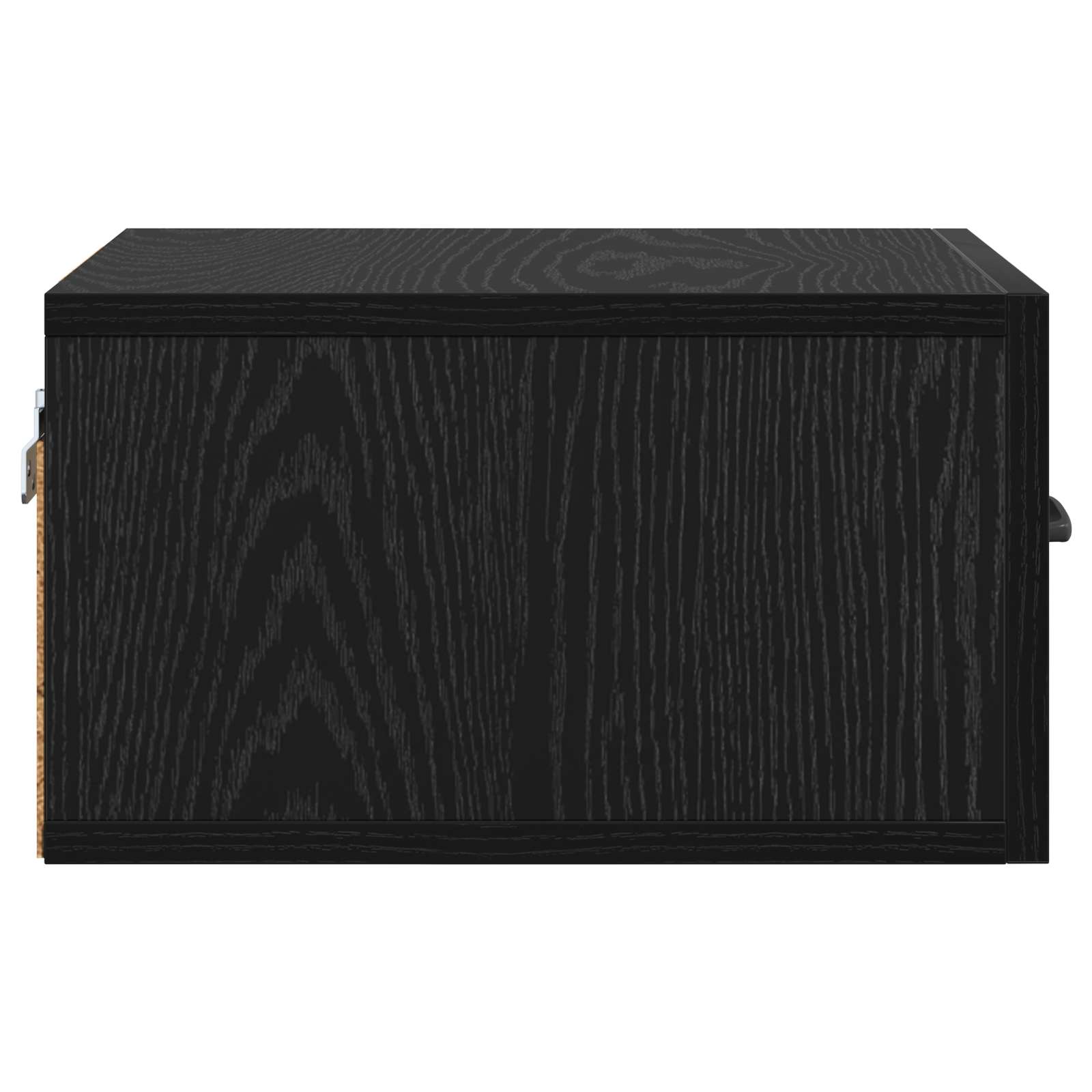 vidaXL Szafka Nocna Czarny Dąb 35 x 35 x 20 cm Materiał drewnopochodny