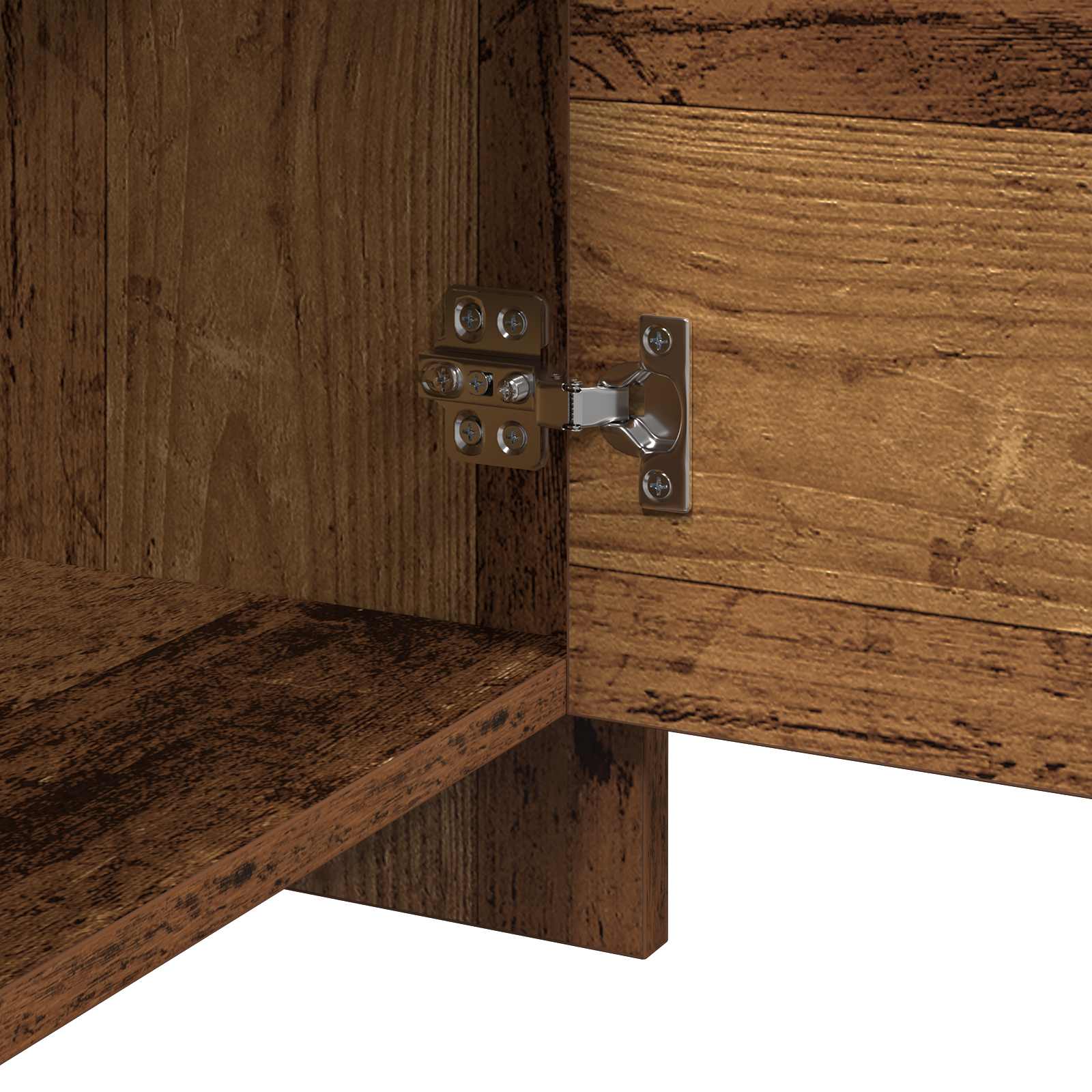 vidaXL Szafka Nocna Stare drewno 45 x 34 x 44,5 cm