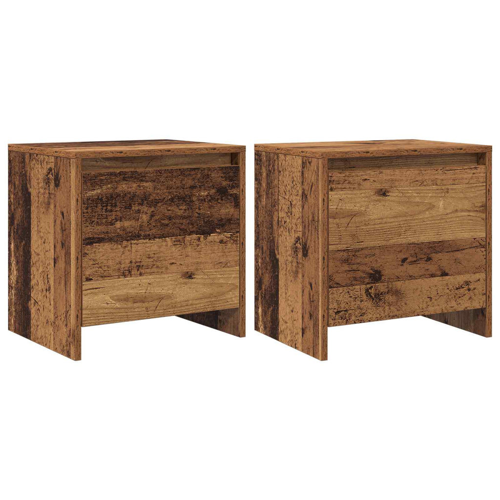 vidaXL Szafka Nocna Stare drewno 45 x 34 x 44,5 cm