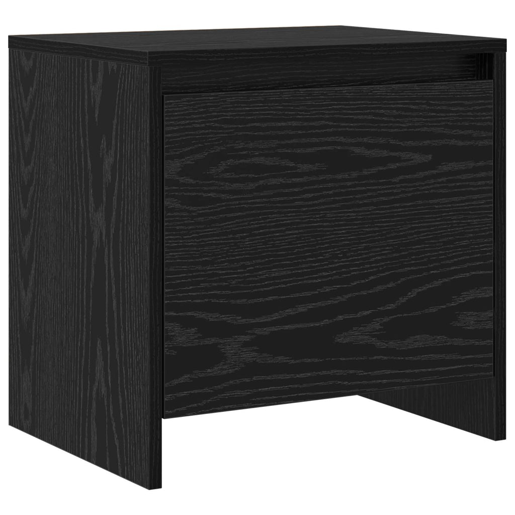 vidaXL Szafka Nocna Czarny Dąb 45 x 34 x 44,5 cm
