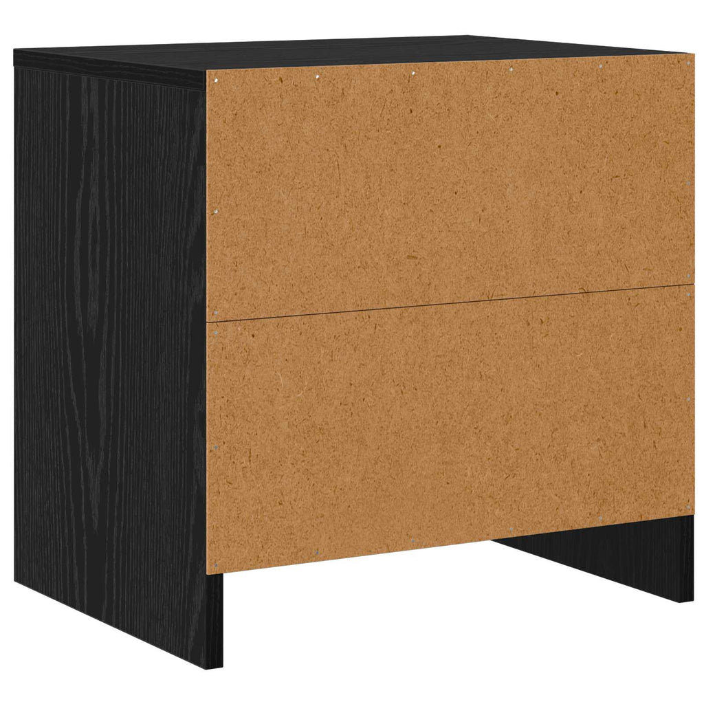 vidaXL Szafka Nocna Czarny Dąb 45 x 34 x 44,5 cm