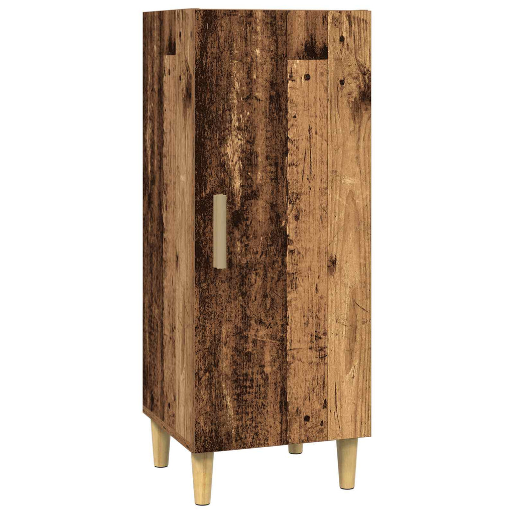 vidaXL Bufet Stare drewno 34,5 x 34 x 90 cm Materiał drewnopochodny