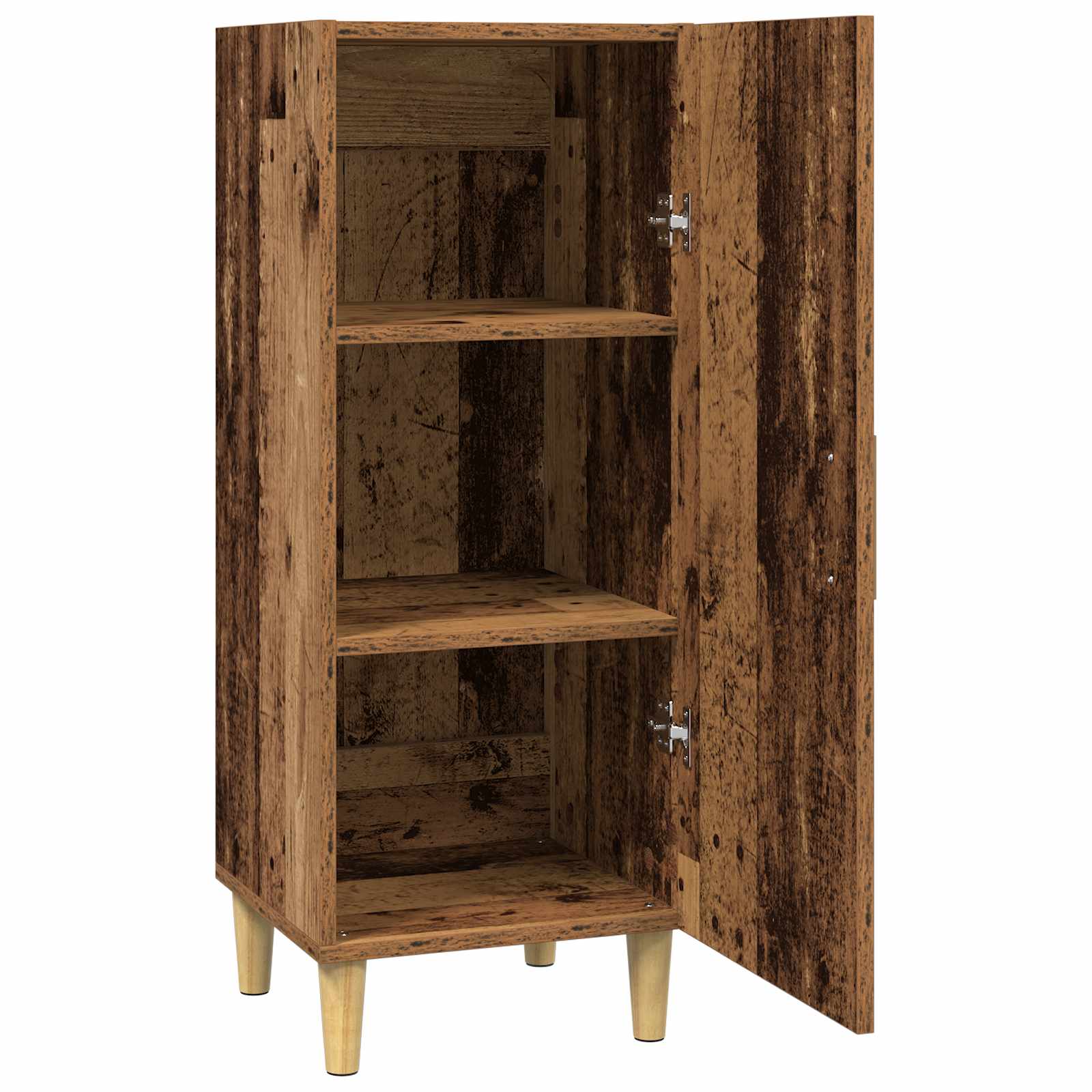 vidaXL Bufet Stare drewno 34,5 x 34 x 90 cm Materiał drewnopochodny