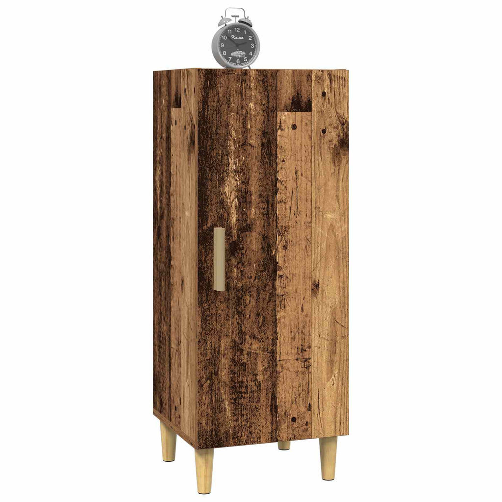 vidaXL Bufet Stare drewno 34,5 x 34 x 90 cm Materiał drewnopochodny