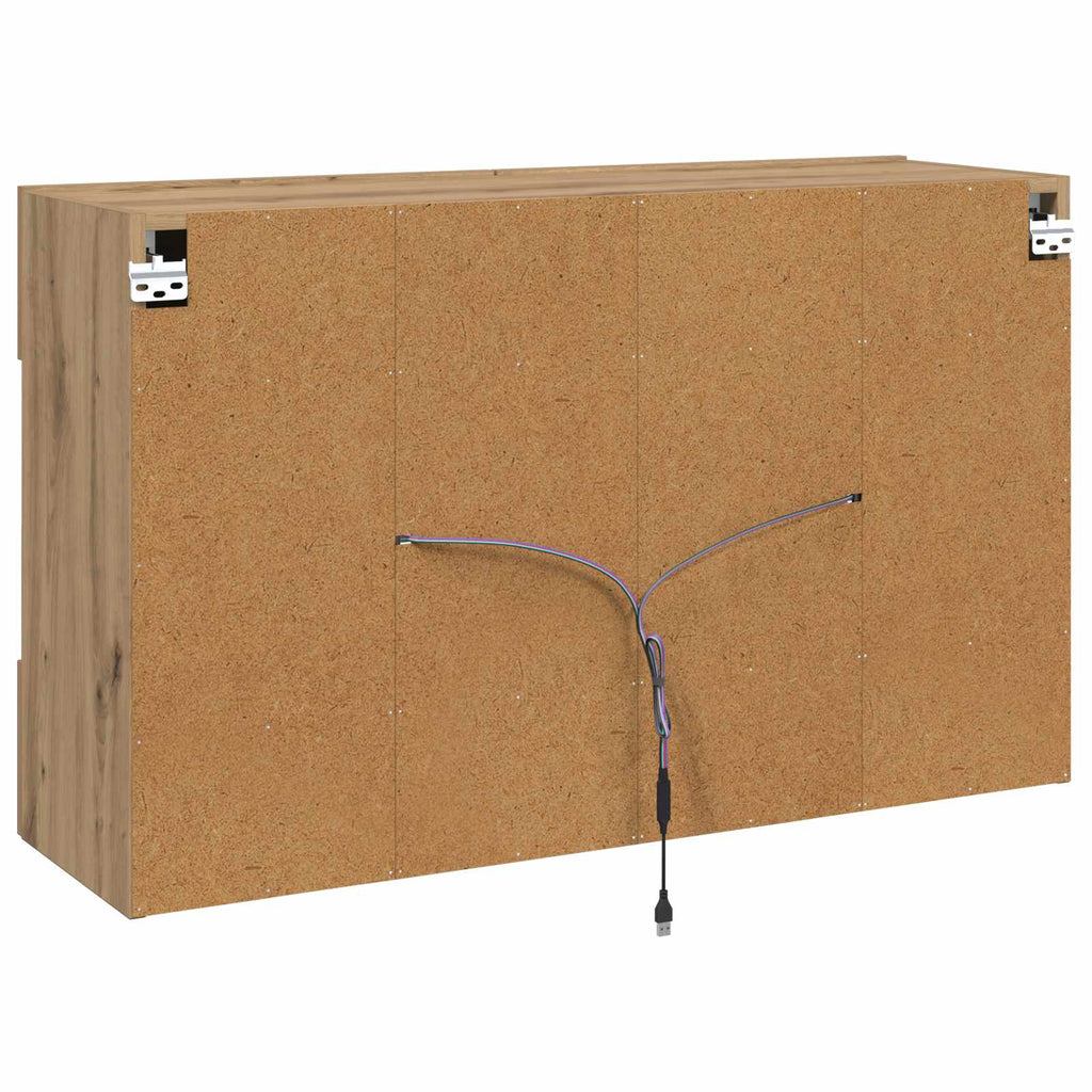 vidaXL Szafka pod telewizor Dąb rzemieślniczy 98,5 x 30 x 60,5 cm