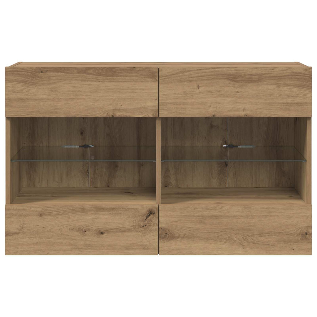 vidaXL Szafka pod telewizor Dąb rzemieślniczy 98,5 x 30 x 60,5 cm