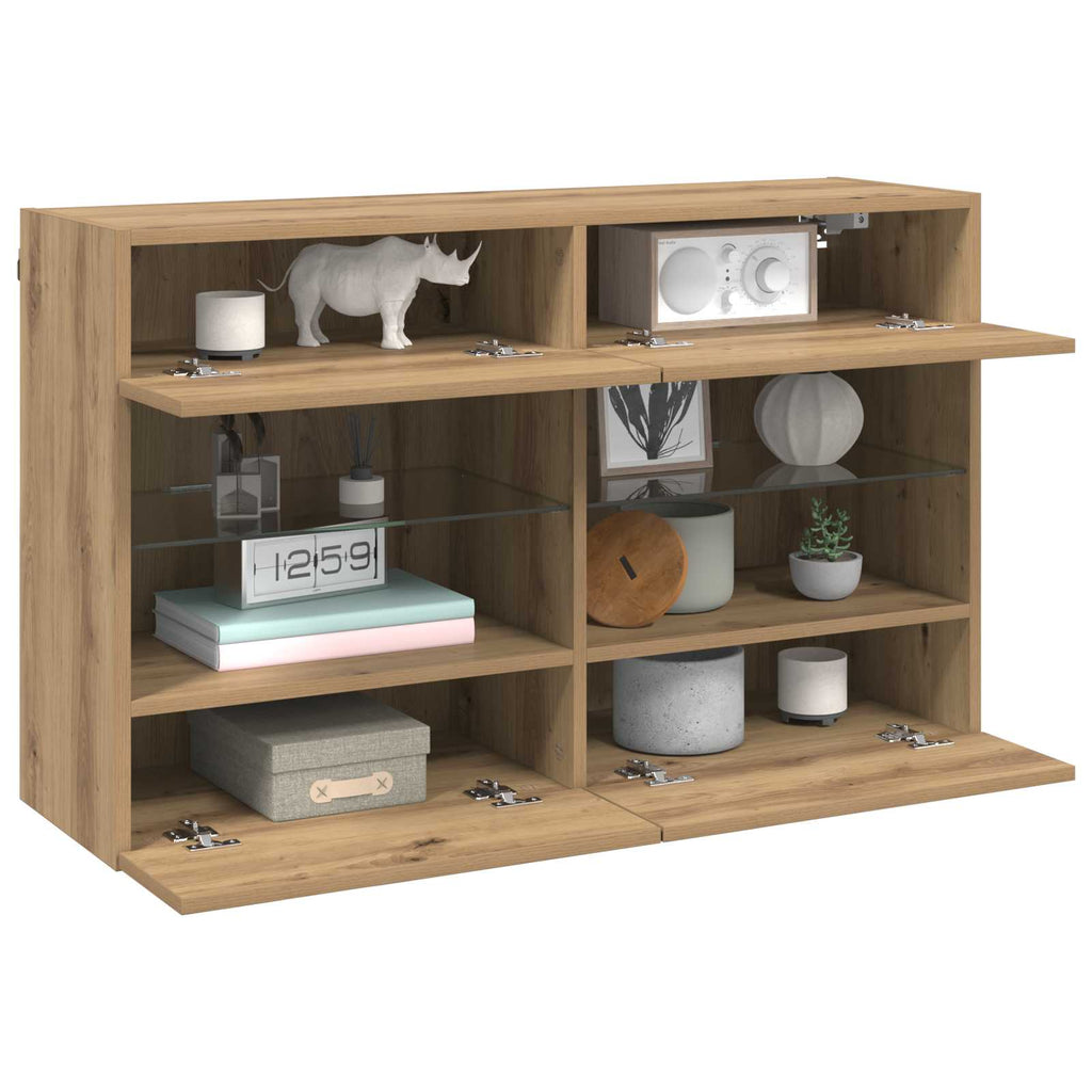 vidaXL Szafka pod telewizor Dąb rzemieślniczy 98,5 x 30 x 60,5 cm