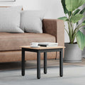 vidaXL Stolik kawowy Naturalny 40 x 40 x 36 cm Lite drewno sosnowe
