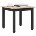 vidaXL Stolik kawowy Naturalny 40 x 40 x 36 cm Lite drewno sosnowe
