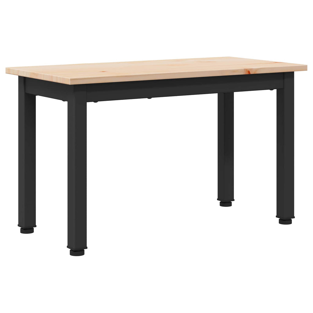 vidaXL Stolik kawowy Naturalny 60 x 30 x 36 cm Lite drewno sosnowe