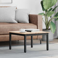 vidaXL Stolik kawowy Naturalny 60 x 60 x 36 cm Lite drewno sosnowe