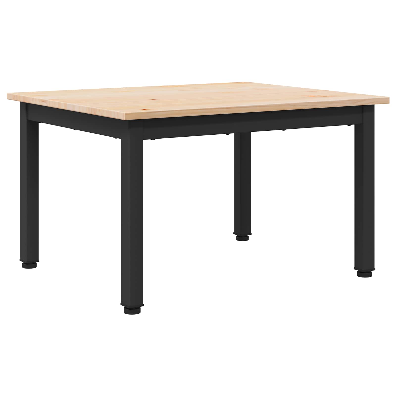 vidaXL Stolik kawowy Naturalny 60 x 50 x 36 cm Lite drewno sosnowe