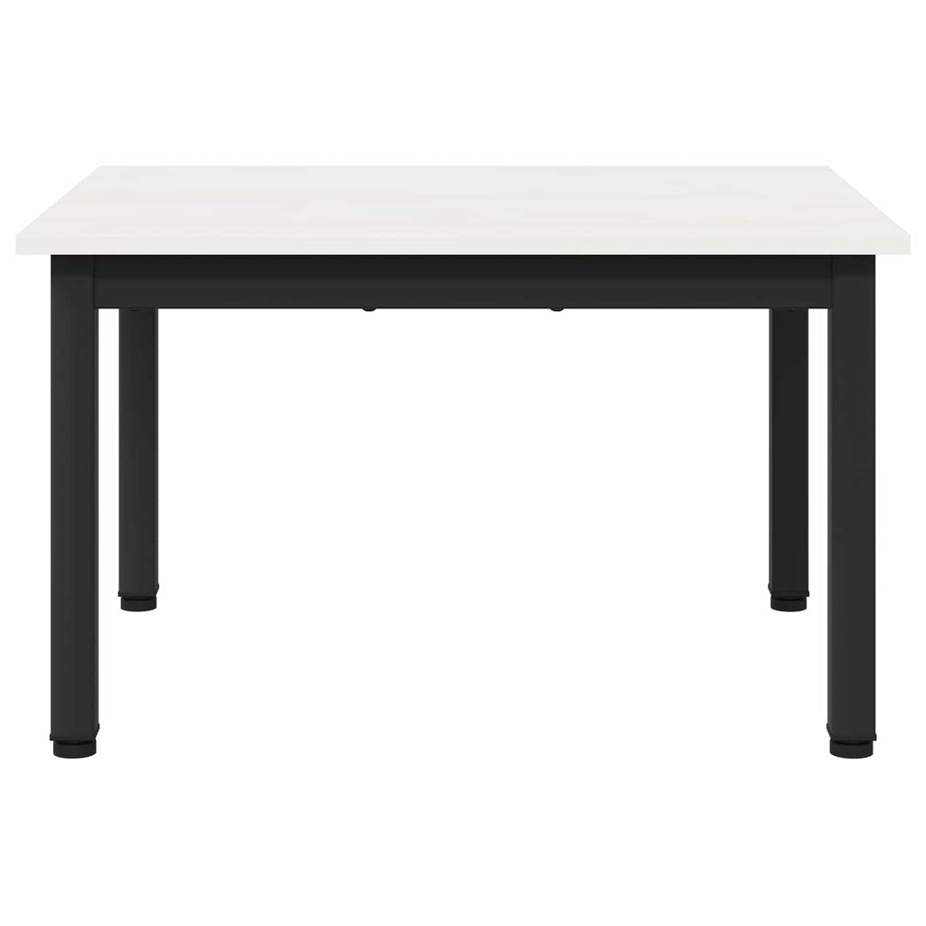 vidaXL Stolik kawowy Biały 60 x 50 x 36 cm Lite drewno sosnowe