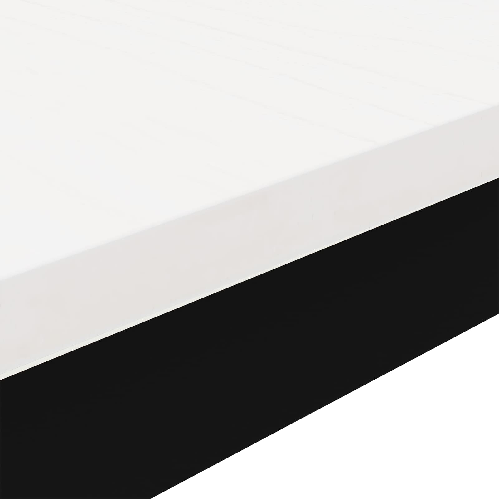 vidaXL Stolik kawowy Biały 70 x 50 x 36 cm Lite drewno sosnowe