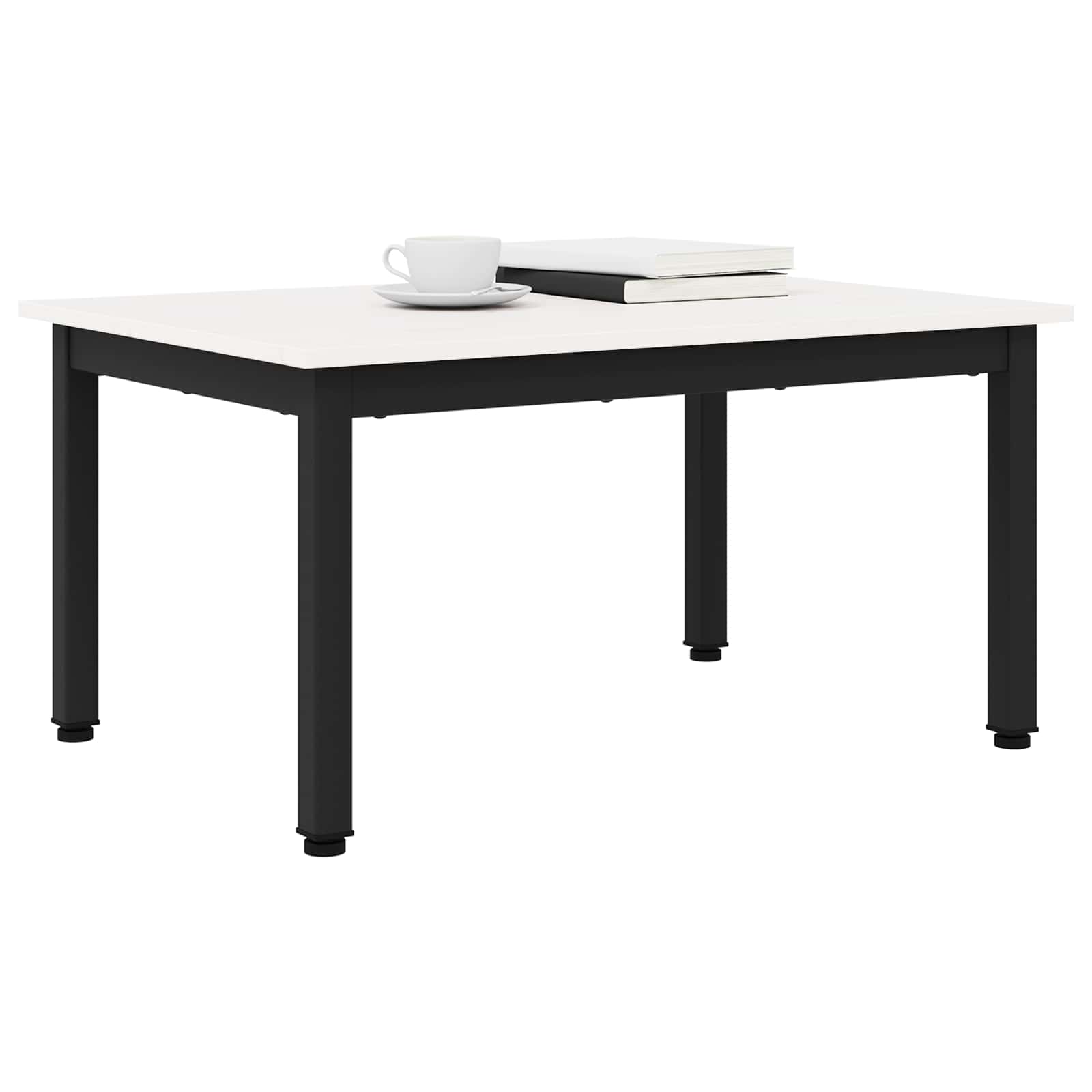 vidaXL Stolik kawowy Biały 70 x 50 x 36 cm Lite drewno sosnowe