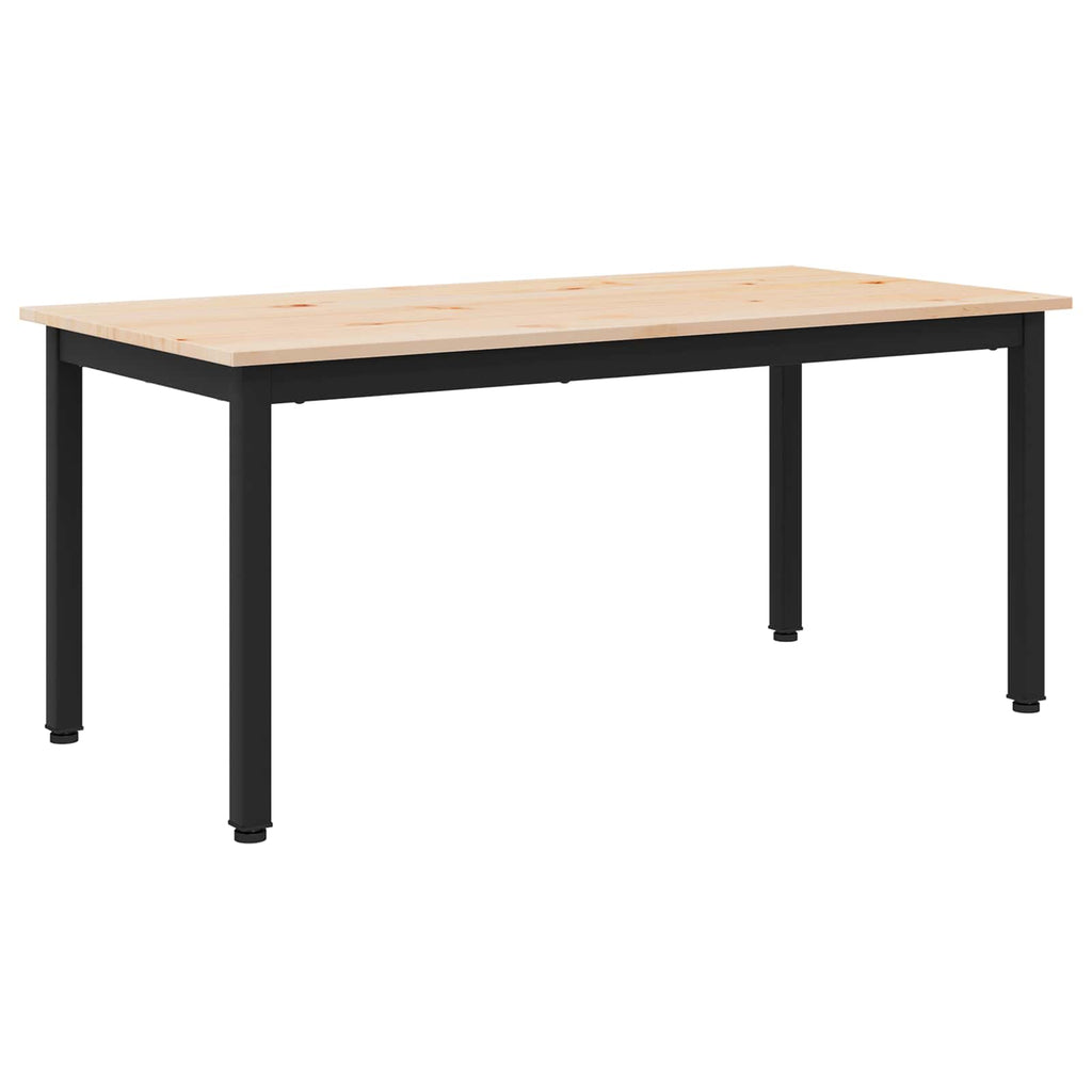vidaXL Stolik kawowy Naturalny 100 x 50 x 45 cm Lite drewno sosnowe