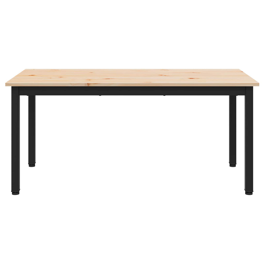 vidaXL Stolik kawowy Naturalny 100 x 50 x 45 cm Lite drewno sosnowe
