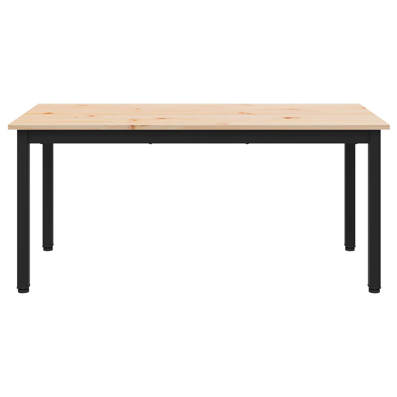 vidaXL Stolik kawowy Naturalny 100 x 50 x 45 cm Lite drewno sosnowe