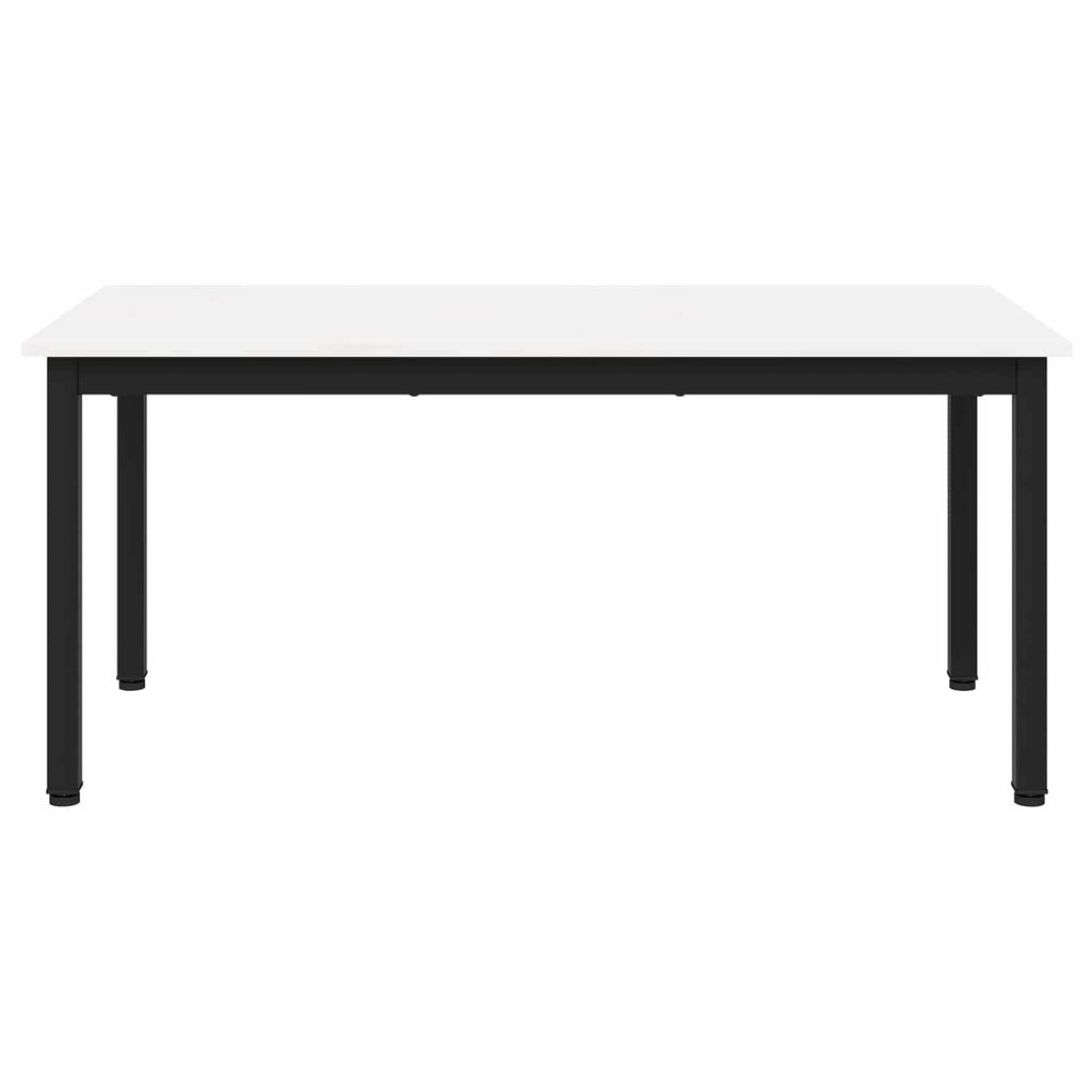 vidaXL Stolik kawowy Biały 100 x 50 x 45 cm Lite drewno sosnowe