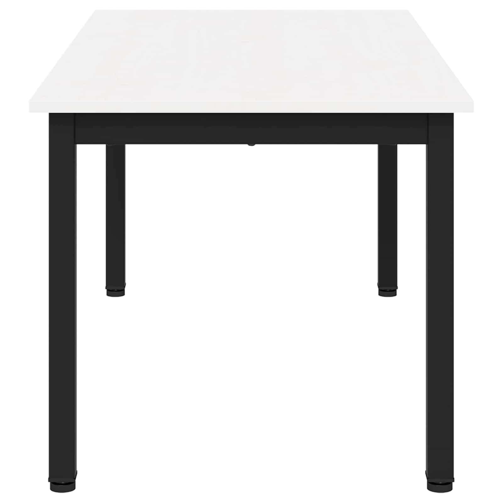 vidaXL Stolik kawowy Biały 100 x 50 x 45 cm Lite drewno sosnowe